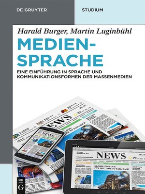 cover image of Mediensprache